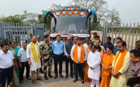 Bangladesh–India–Tripura bus service resumes after 18-month suspension