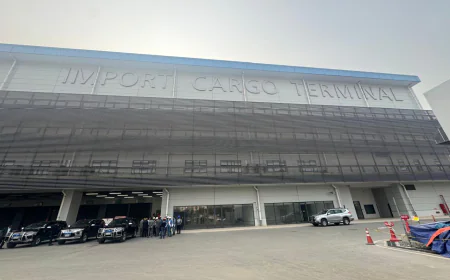 New Airport Cargo Facility Lies Idle Amid Export Slowdown