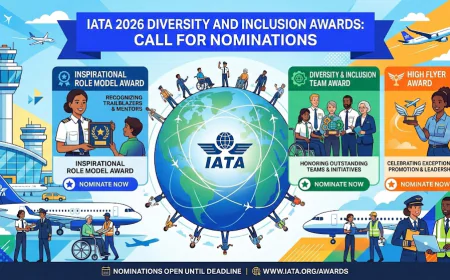 IATA Calls for Nominations for 2026 Diversity and Inclusion Awards