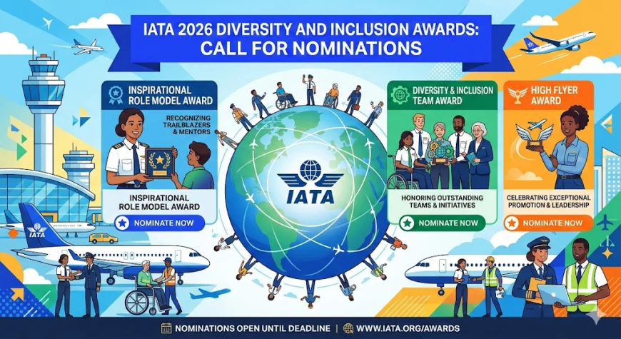 IATA Calls for Nominations for 2026 Diversity and Inclusion Awards