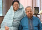 Civil aviation minister's mother passes away