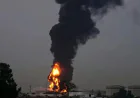 Drone strike sparks fuel tank blaze at Kuwait airport