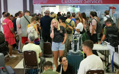 Around 30 Middle Eastern airlines’ widebody aircraft stranded at US airports