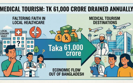 Medical tourism: Tk61,000cr drained annually by faltering faith in local healthcare