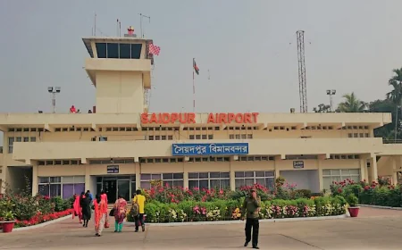 PM inaugurates free Wi-Fi service at Saidpur airport