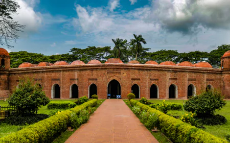 Sixty dome mosque: A place of peace, tranquility and history