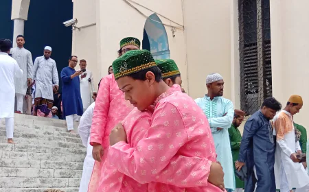 Eid-ul-Fitr celebrated with due religious fervour, festivity