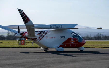 UK’s first electric flight trial in Scotland