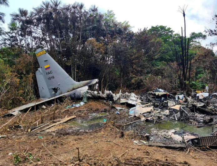 Colombian military plane crash death toll rises to 69