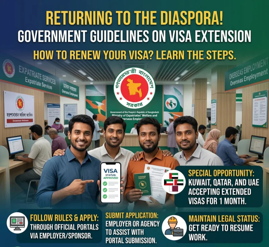Govt issues guidelines on visa extension for stranded Mideast expats