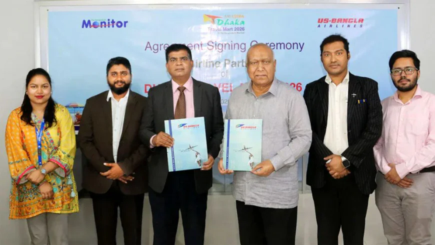 US-Bangla Airlines becomes official airline partner of Dhaka Travel Mart 2026
