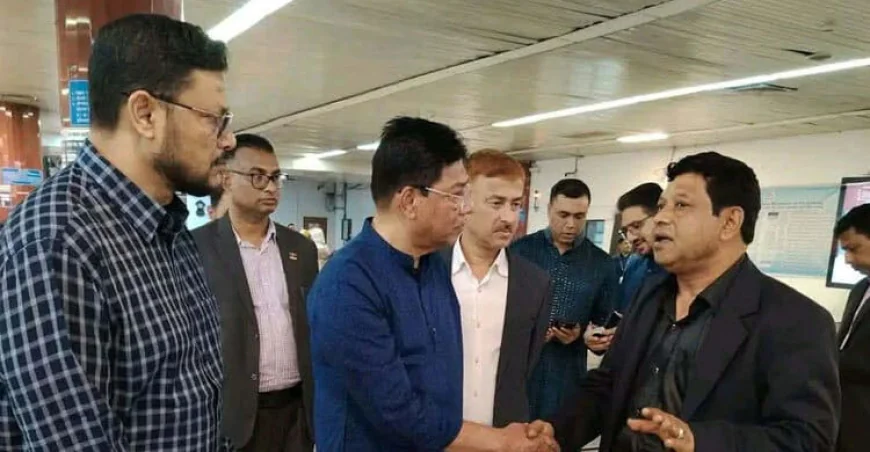 Midnight airport visit by state minister to review passenger services