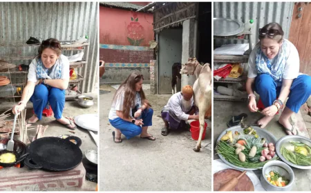 Why Ekduaria village a unique spot for foreigners 