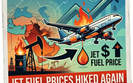 Jet fuel prices hiked again amid Mideast war