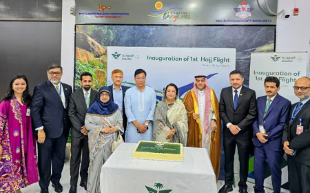 Afroza inaugurates 'Makkah Route' to ease Hajj travel