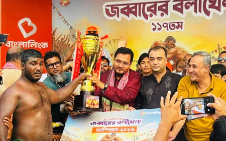 Baga Sharif unbeaten champ at historic Jabbarer Boli Khela