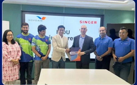 NOVOAIR, Singer Bangladesh sign MoU to offer joint customer benefits