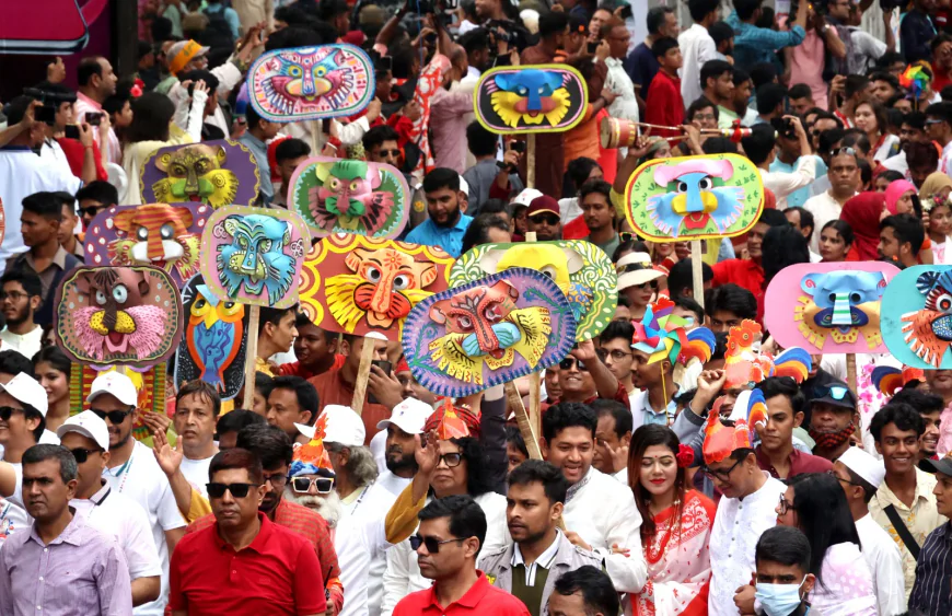 Pahela Baishakh celebrated amid fanfare, festivities
