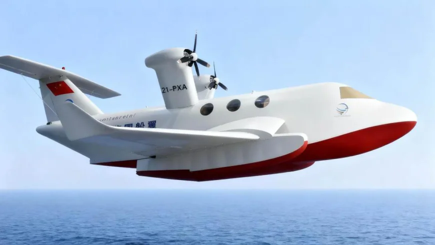 China successfully tests world's first maritime ground-effect vehicle