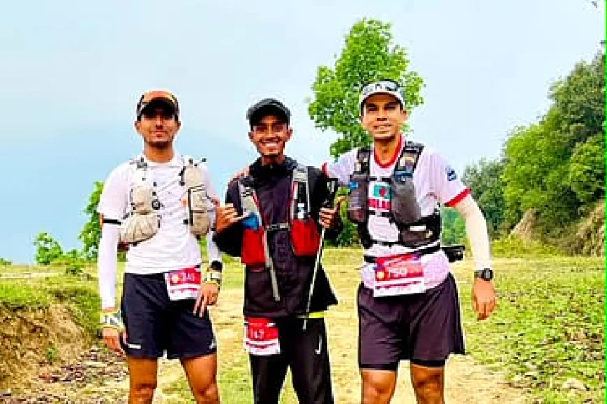3 Bangladeshi runners complete 160km ultra trail race in Nepal