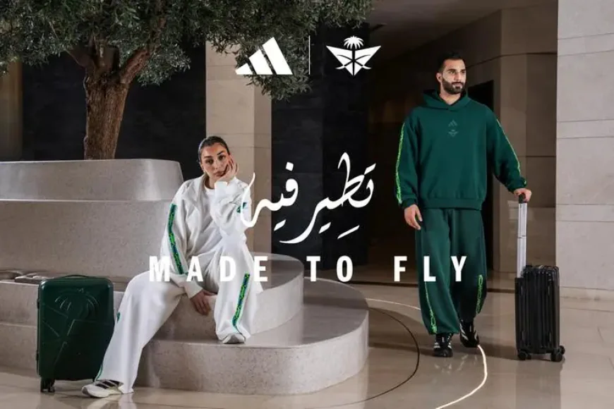Adidas and Saudia unveil “Made to Fly” travel pack