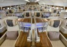 Emirates' A380 aircraft now offers three passenger classes