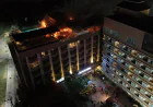 Pattaya hotel fire injures 4, guests relocated