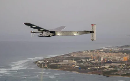 Pioneering solar-powered plane crashes into sea
