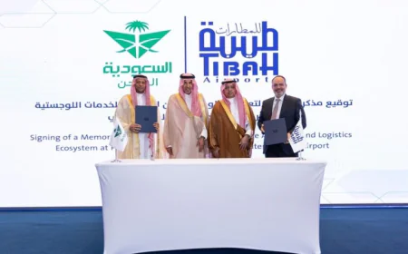 Saudia Cargo, Tibah partner to boost Madinah logistics