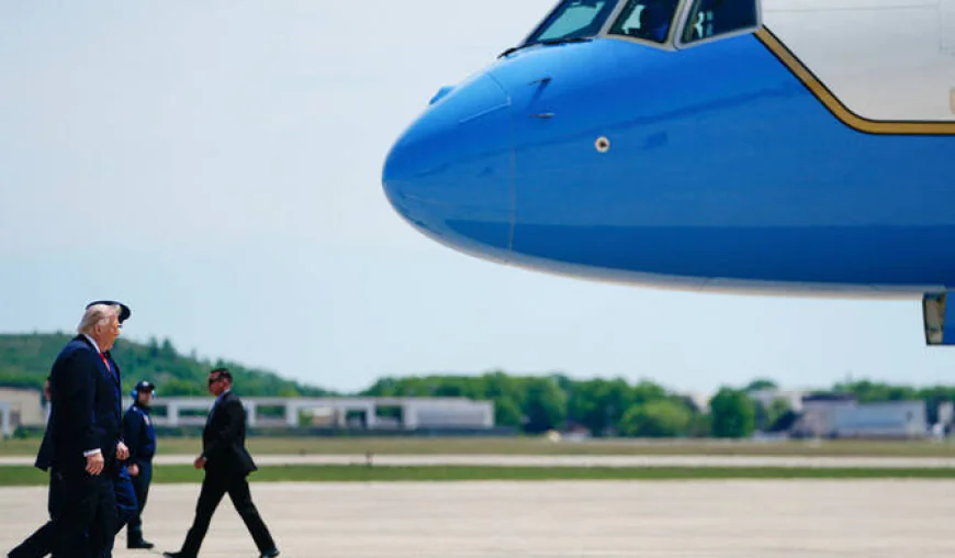 Presidential jet gifted to Trump by Qatar completes testing