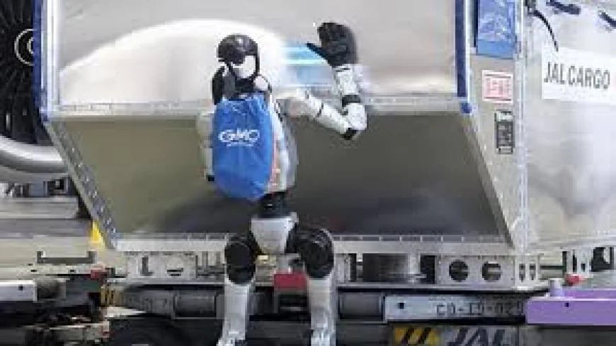 Japan Airlines tests humanoid robots as baggage handlers