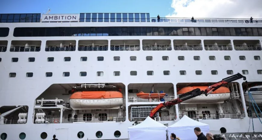 France confines 1,700 on cruise ship after 90-year-old dies