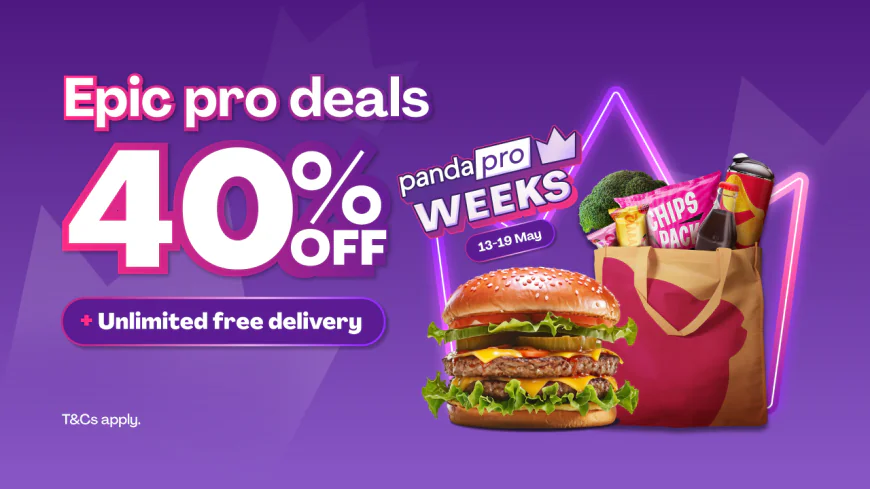 Week-long mega discounts for Pandapro users