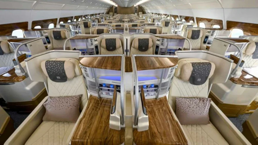 Emirates' A380 aircraft now offers three passenger classes