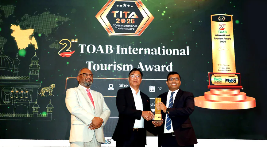 Shakawath awarded for pioneering role in sports tourism