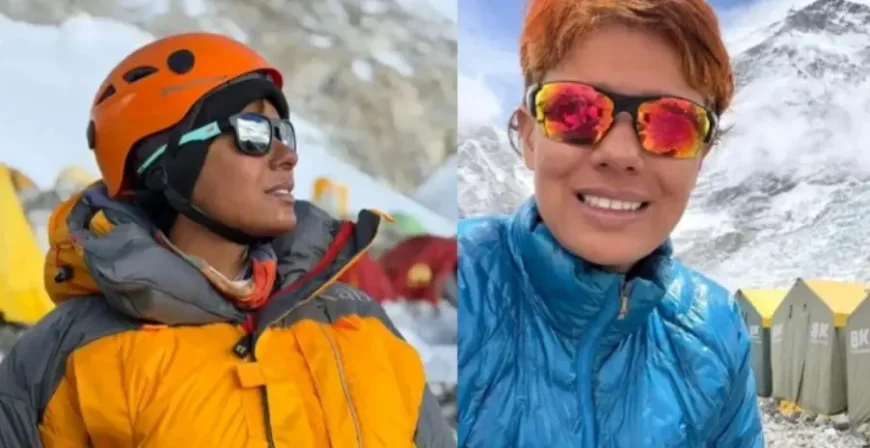 Nimni scales Mount Everest