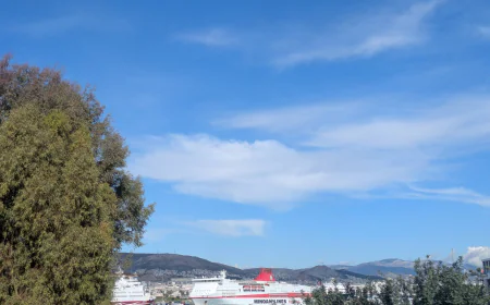 December in Greece: Where the winter sun meets the vast blue sky