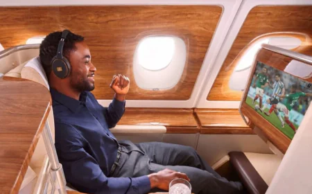 Emirates screens FIFA World Cup live on flights
