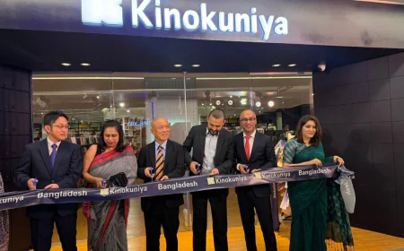 Japanese bookstore Kinokuniya opens in Dhaka