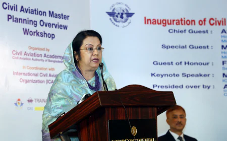Bangladesh launches first civil aviation master plan