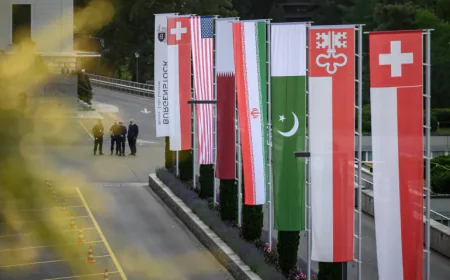 Key points from Iran-US Switzerland talks