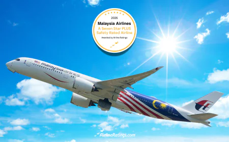 Malaysia Airlines achieves Seven Star PLUS safety rating