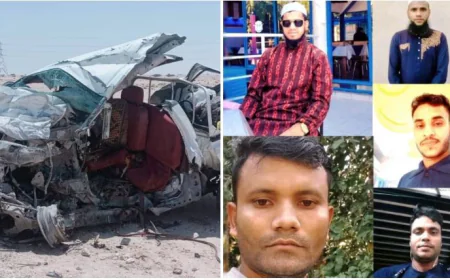 Bodies of five expats reach Sylhet from Qatar