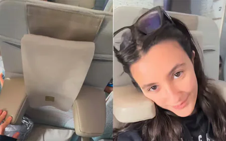 Emirates' new economy seat with winged headrest goes viral