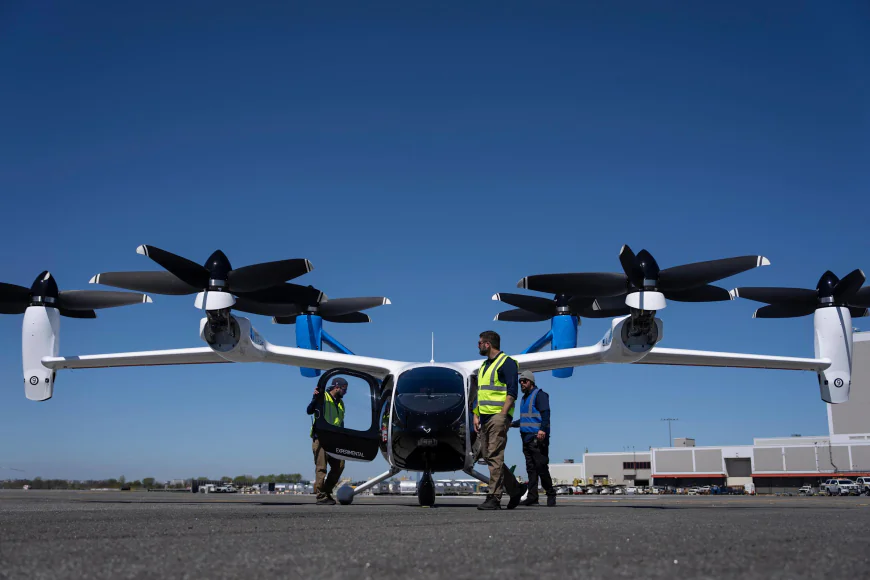 Joby tests air taxi flights in New York