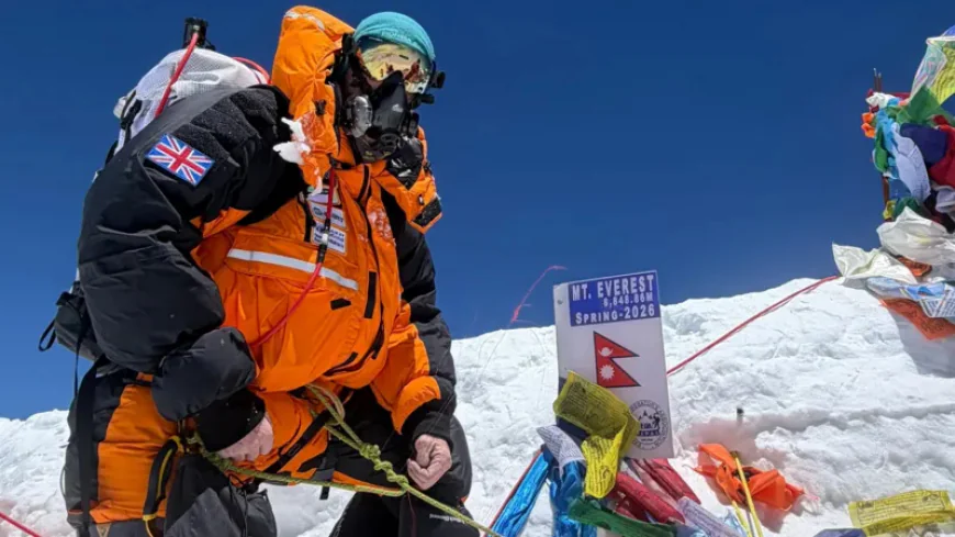 Story of a deaf British Everest man
