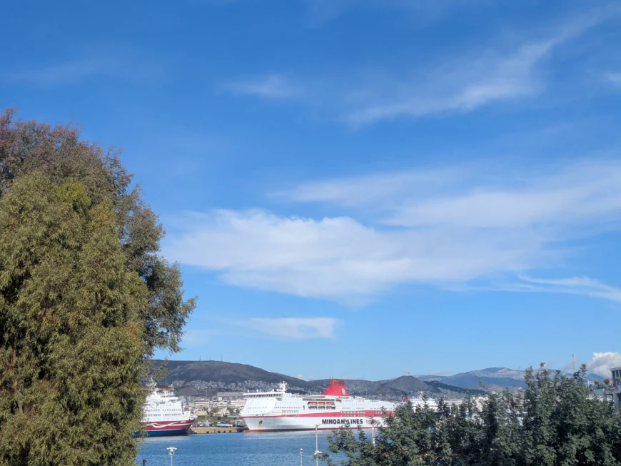 December in Greece: Where the winter sun meets the vast blue sky