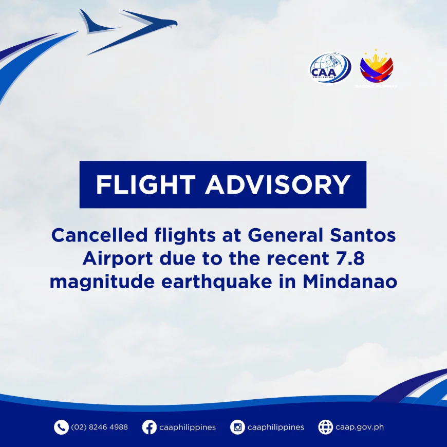 Filipino airport closed after strong tremor