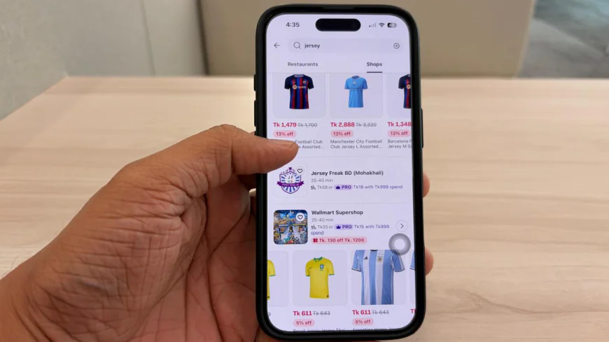 Foodpanda brings WC jerseys to doorstep