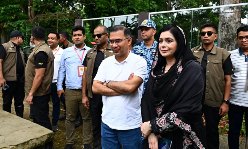 PM visits Dulahazara Safari Park